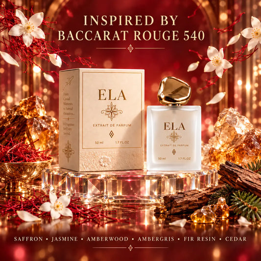 ELA Baccarat Rouge 540 Inspired Extrait de Parfum 50ml unisex perfume Bangladesh