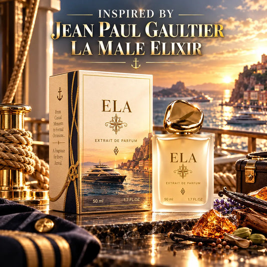 ELA JPG Le Male Elixir Inspired Extrait de Parfum 50ml men's perfume Bangladesh