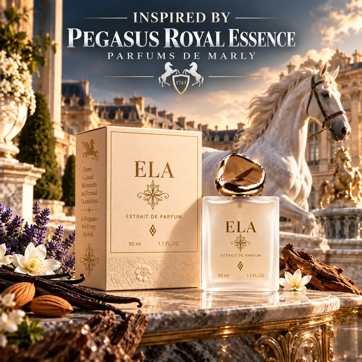 ELA Pegasus Royal Essence Inspired Extrait de Parfum 50ml men's perfume Bangladesh